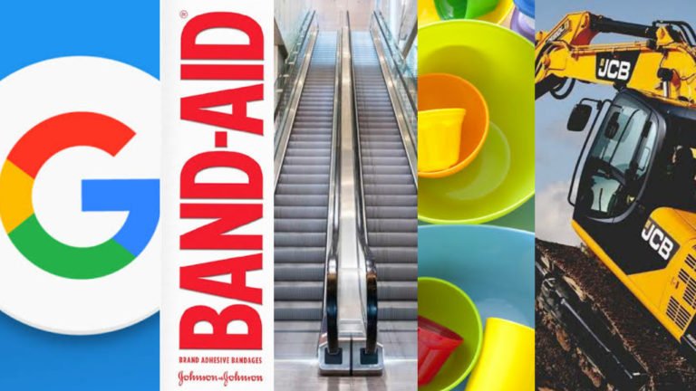 From Google to JCB – List of brands which have undergone trademark erosion