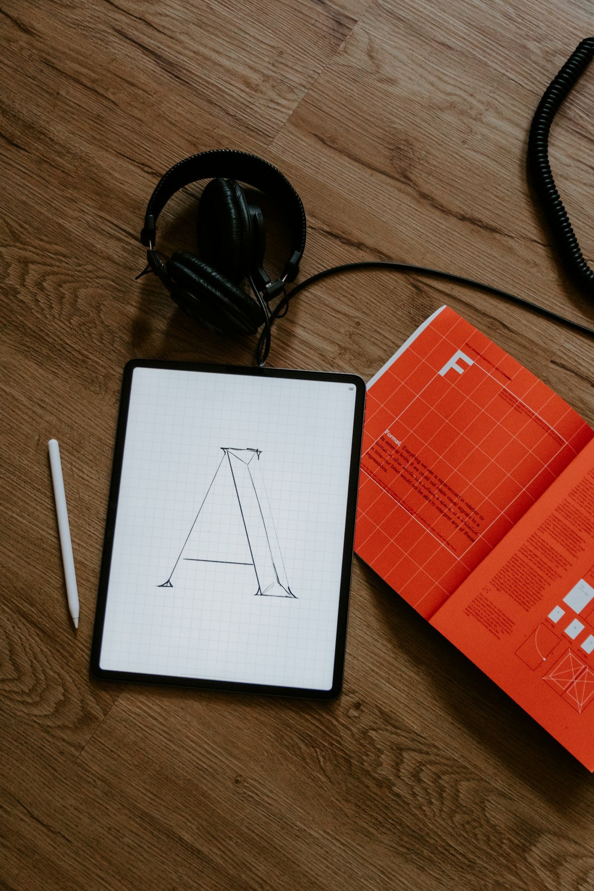 productivity planner and tools on desk